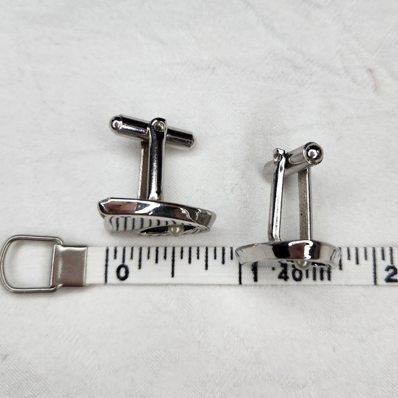 Vintage Abstract Star Trek Cufflinks - Picture 5 of 5